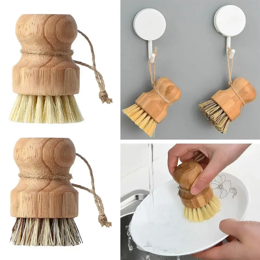 Eco-Friendly Kitchen Cleaning Brush Set for Effortless Dishwashing