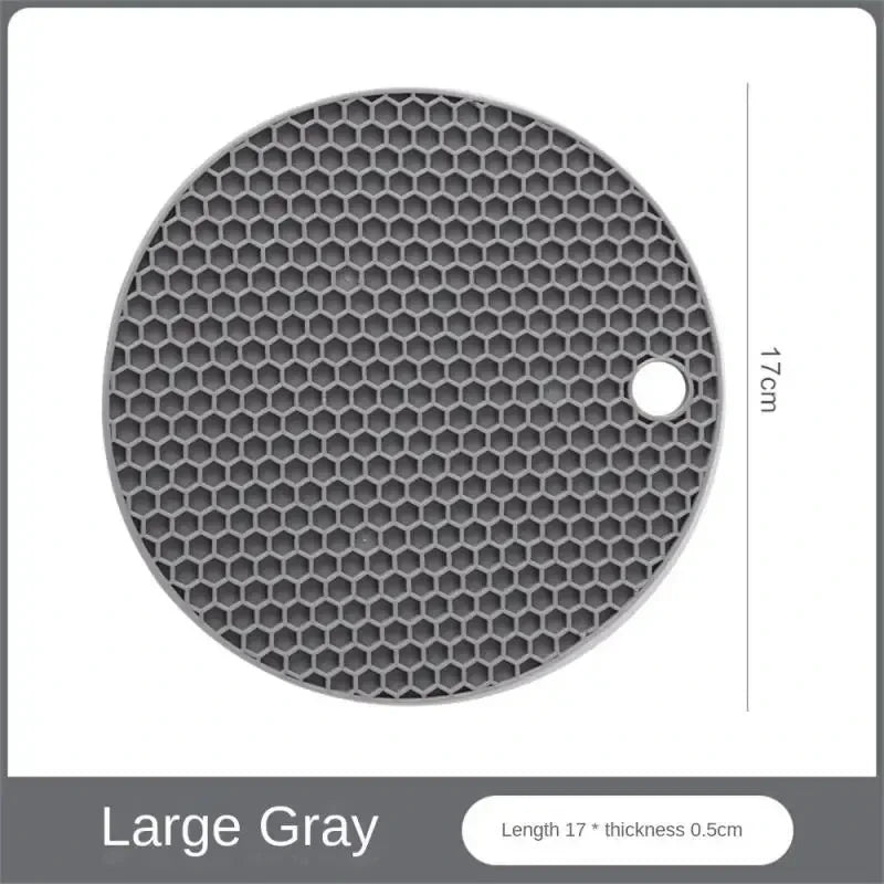 Multifunctional Silicone Table Mat - The Ultimate Anti-Slip Coaster and Pot Holder for Every Kitchen