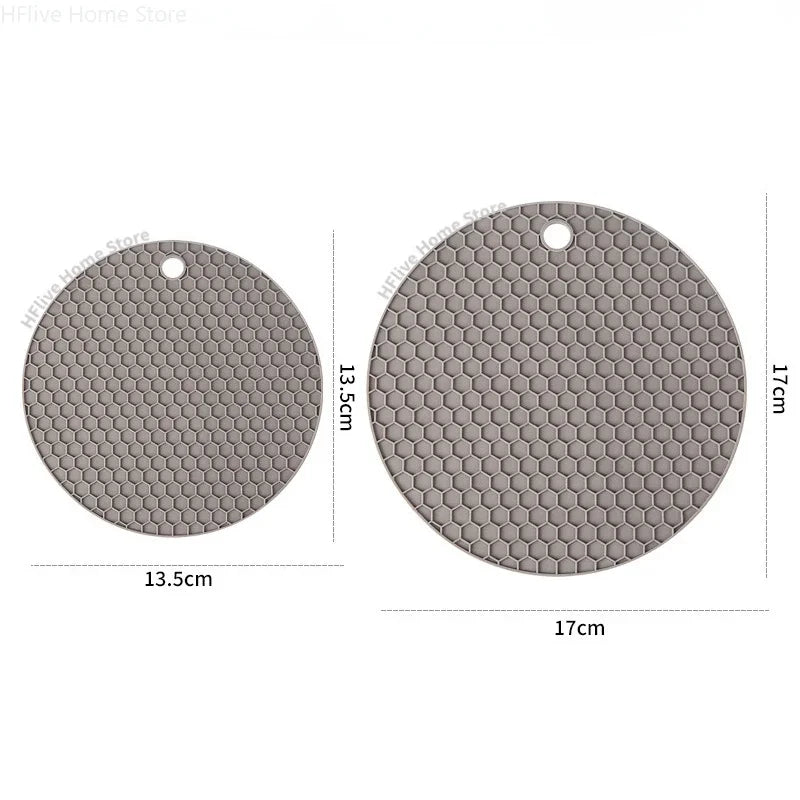 Multifunctional Silicone Table Mat - The Ultimate Anti-Slip Coaster and Pot Holder for Every Kitchen