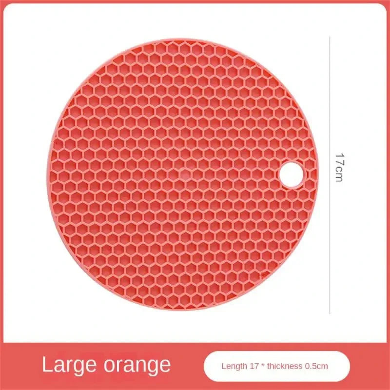 Multifunctional Silicone Table Mat - The Ultimate Anti-Slip Coaster and Pot Holder for Every Kitchen